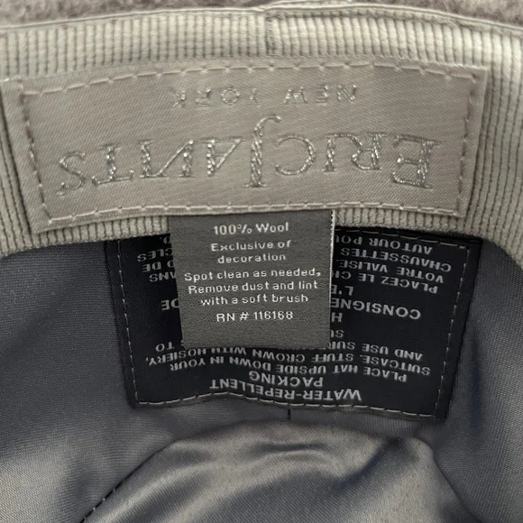 Eric Javits Franny Wool Fedora EUC